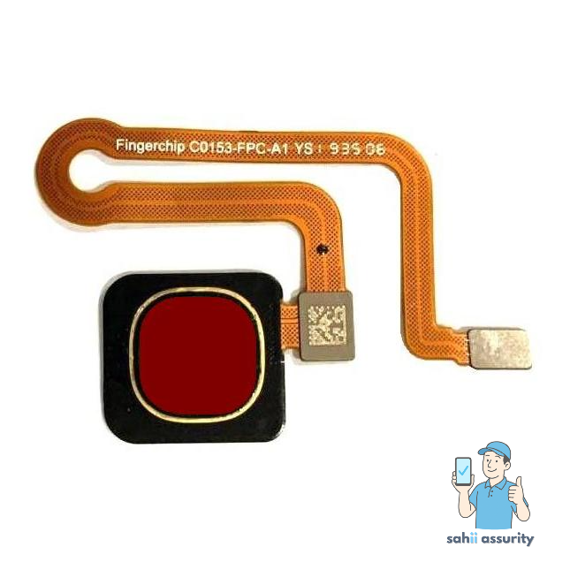 Fingerprint Sensor with Flex Cable for Vivo Y11 2019 Black thumbnail